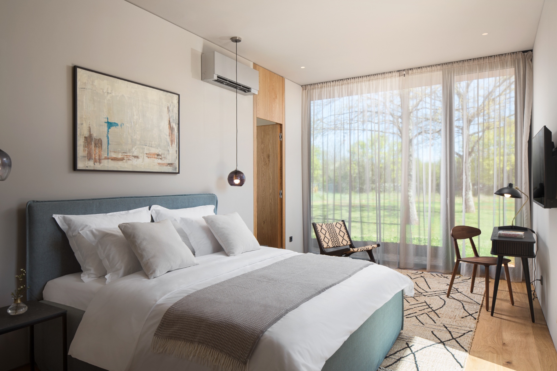 Light-filled double bedroom